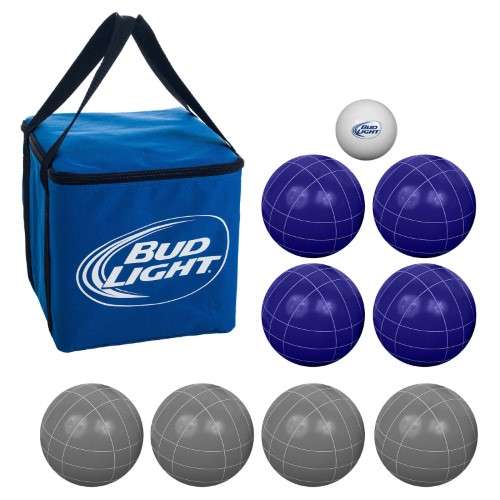 Bocce Ball Set Regulation Outdoor Family Bocce Game and Carrying Case