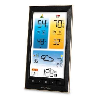AcuRite 01201M Weather Station with Vertical Color Display & Indoor