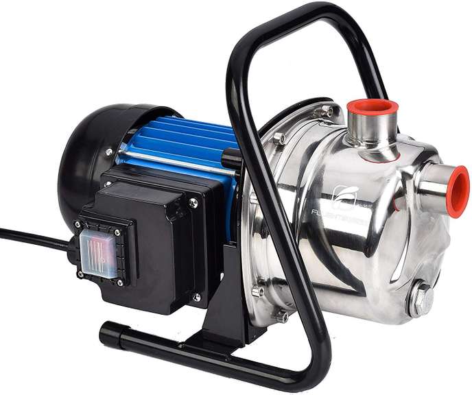 **See Note** FLUENTPOWER 1 HP Portable Stainless Steel Lawn Sprinkling