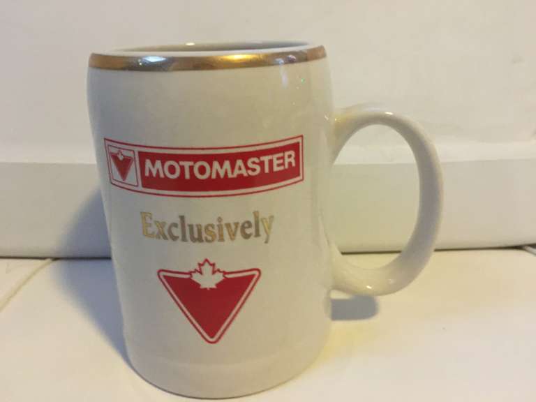Large Exclusive Canadian Tire Coffee Mug Mariner Auctions