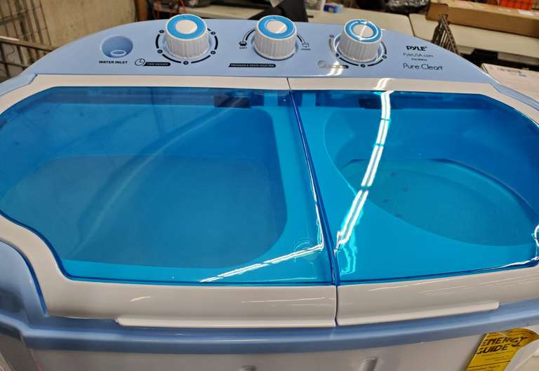 **See Note** Pyle Home Pucwm22 Compact & Portable Washer & Dryer,Size