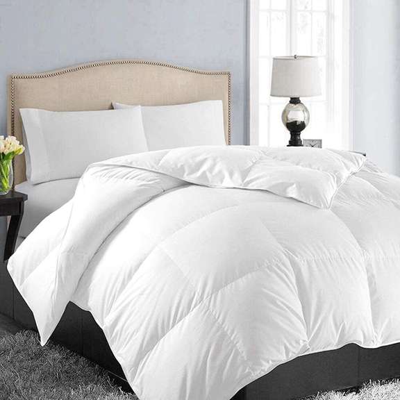 Twin Soft Quilted Down Alternative Comforter All Season Hotel