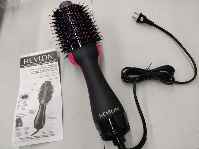 Revlon OneStep Hair Dryer & Volumizer Hot Air Brush, Black **New/Open