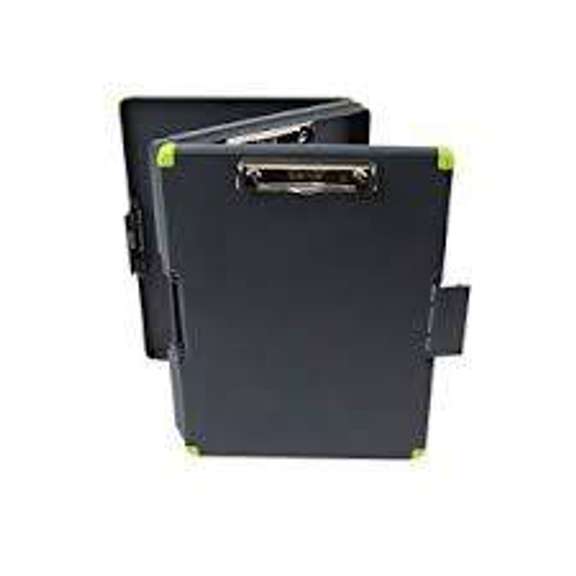 Dexas Duo Clipcase Dual Sided Storage Case and Organizer, Green New/Open Box item Packaging