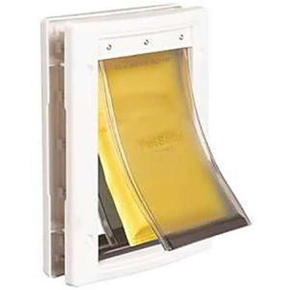 PetSafe Extreme Weather Energy Efficient Pet Door, Unique Three Flap