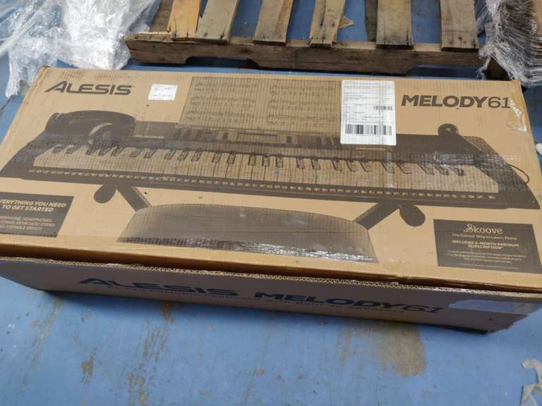 Alesis Melody 61 MKII 61 Key Portable Keyboard with Built In Speakers