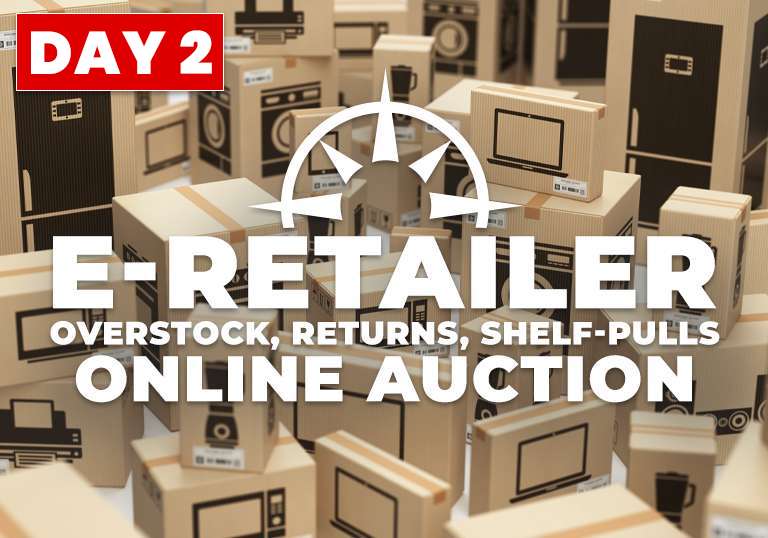 ERetailer Overstock & Returns (Day 2) Mariner Auctions