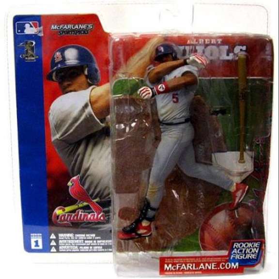 McFarlane Toys MLB Sports Picks Series 1 Action Figure Albert Pujols (St. Lou... New/Open Box