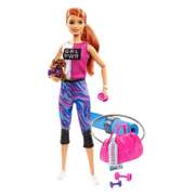 barbie fitness doll red hair