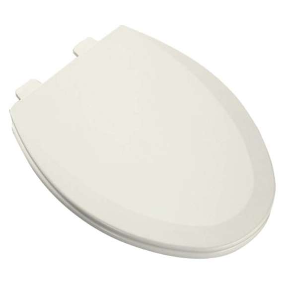 Bemis 1500EC346 Molded Wood Elongated Toilet Seat with Easy Clean and