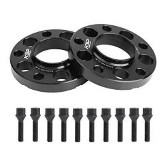 KSP Hubcentric Wheel Spacers 5x120mm, 20mm Thread Pitch M12x1.5 Hub