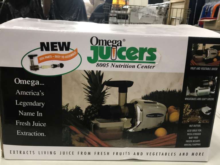 Omega Juice Extractor Mariner Auctions & Liquidations Ltd.