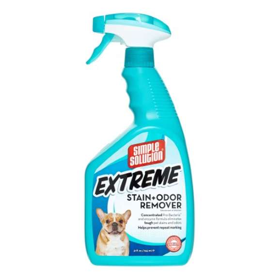 Simple Solution Extreme Pet Stain and Odor Remover Enzymatic Cleaner with 3X ProBacteria