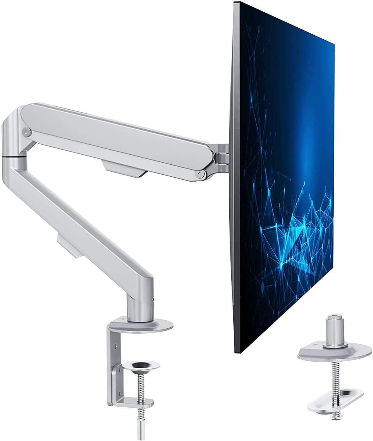 ATUMTEK Gas Spring Monitor Desk Mount Stand, Fits 15" to 30" Screens