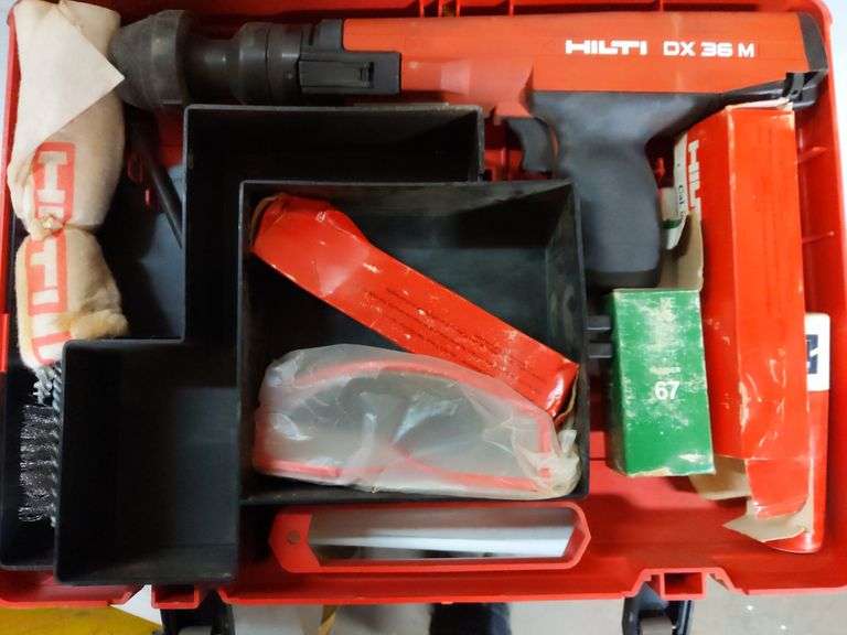 Hilti DX36M emiAutomatic PowderActuated Fastening Tool Mariner