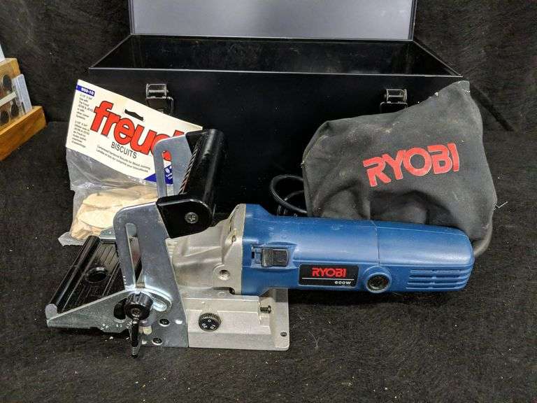 Ryobi Electric Biscuit Joiner Comes With Carry Case & Pack Of 50