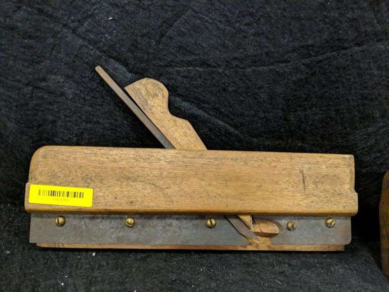 2 Antique Wooden Tongue And Groove Planes Mariner Auctions
