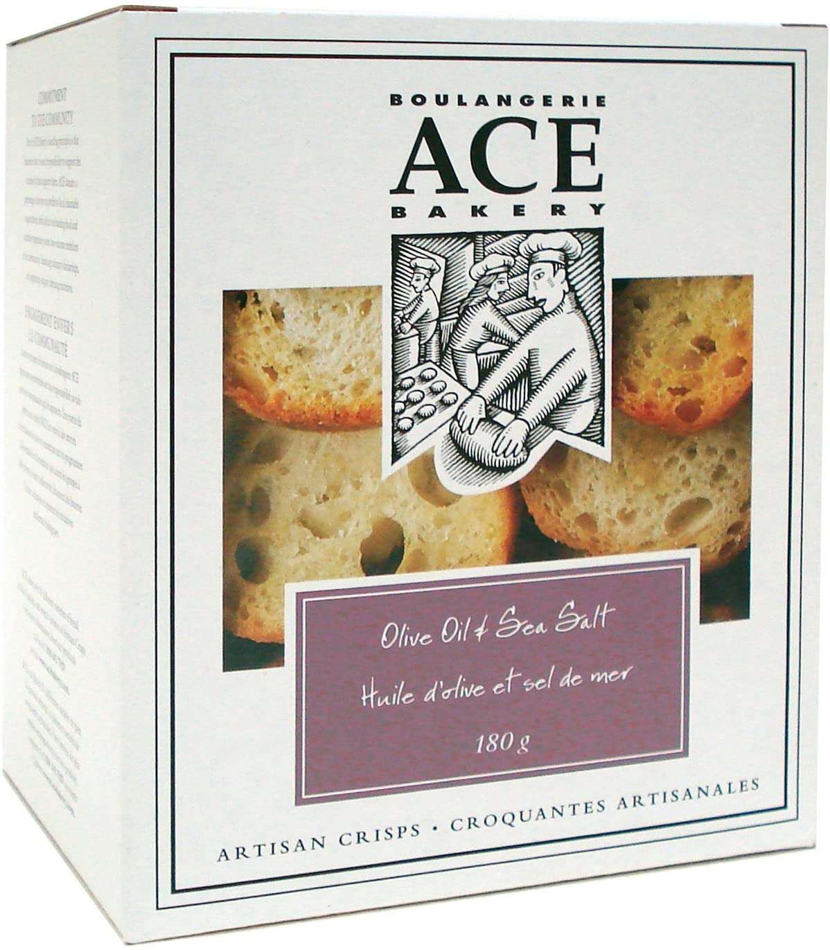 **BB OC 17 2021** Boulangerie Ace Bakery Baguette Crisps Olive Oil and