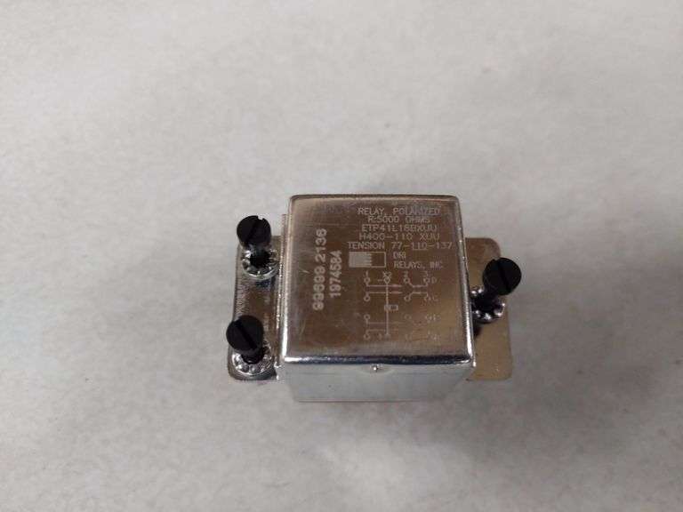 **Lot Of 18** DEUTSCH Relays ETP41L18BXUU Polarized ETP 4, 4 PDT