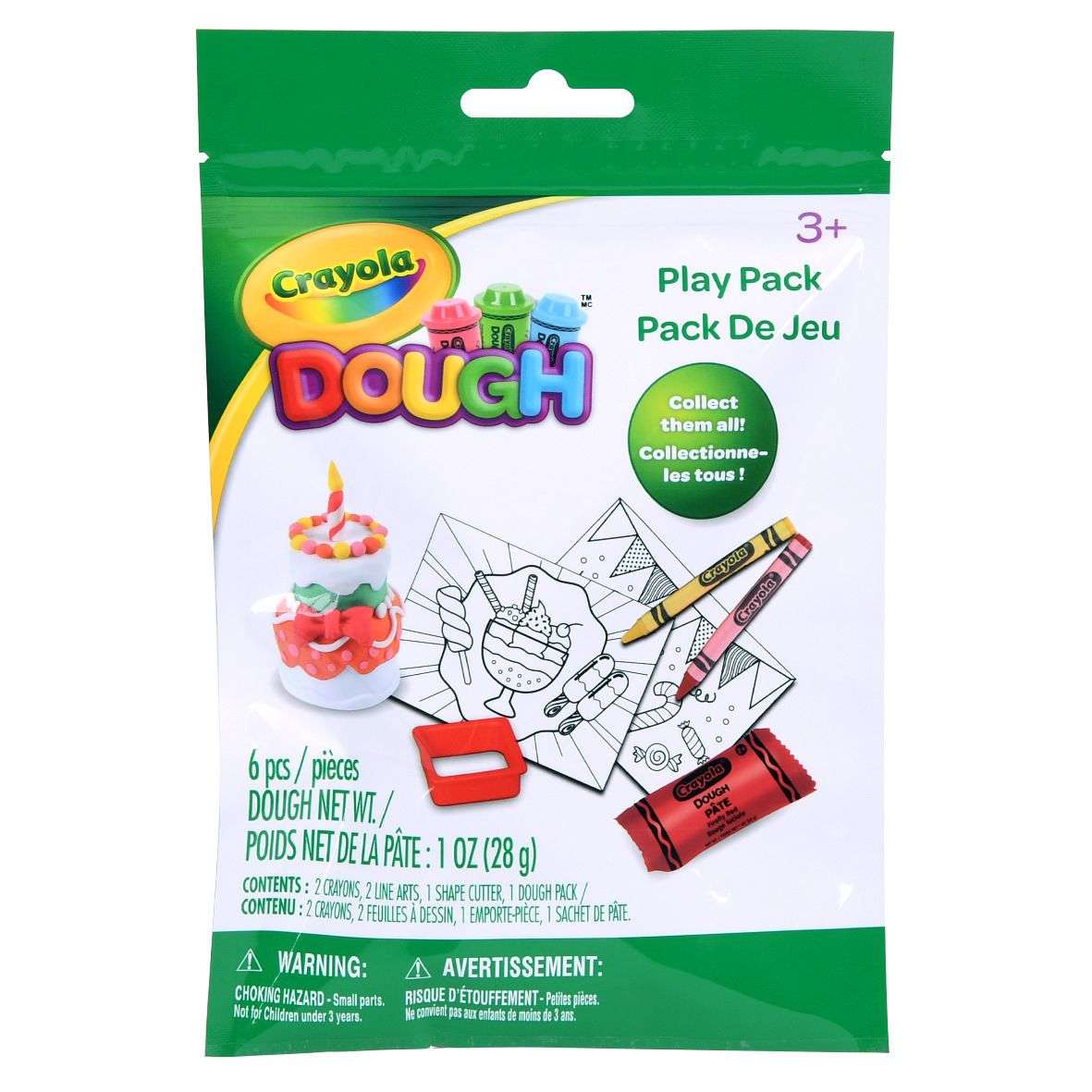 Crayola Dough Play Pack (6 Pieces) Mariner Auctions & Liquidations Ltd.