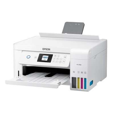 Epson EcoTank ET-2760 Wireless Color All-in-One Cartridge-Free Supertank Printer with Scanner 