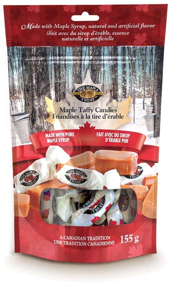 The Maple Treat Maple Taffy candies, 155 g(best before 2021DE31