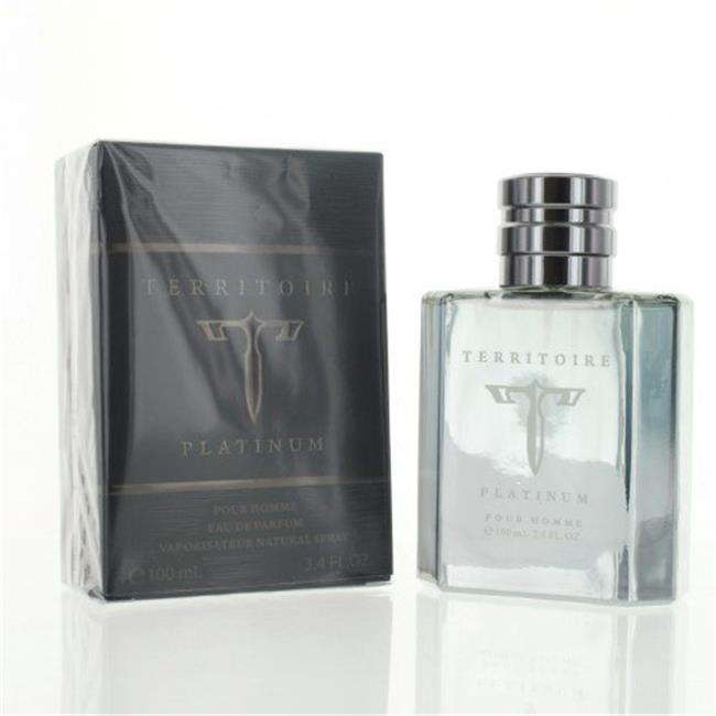 Territoire Platinum by Yzy Eau De Parfum for Men's 3.4 Fl Oz 100 Ml