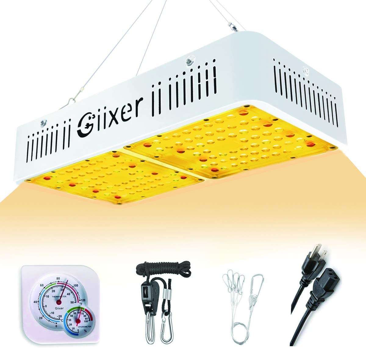 Giixer LED Grow Light 1000W Plus Full Spectrum High PAR Value Simulated