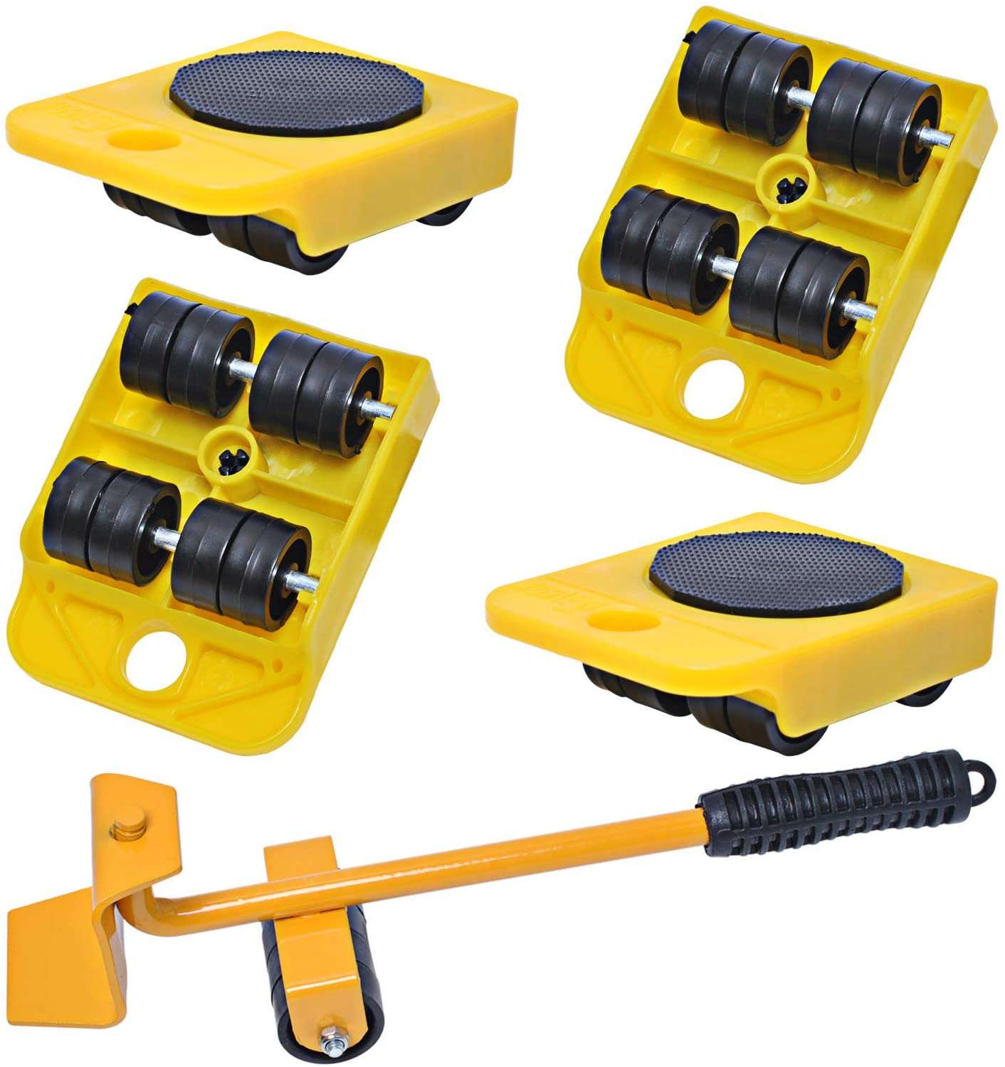Wadoy Heavy Duty Furniture Lifter Kit with 4 Sliders Heavy Furniture