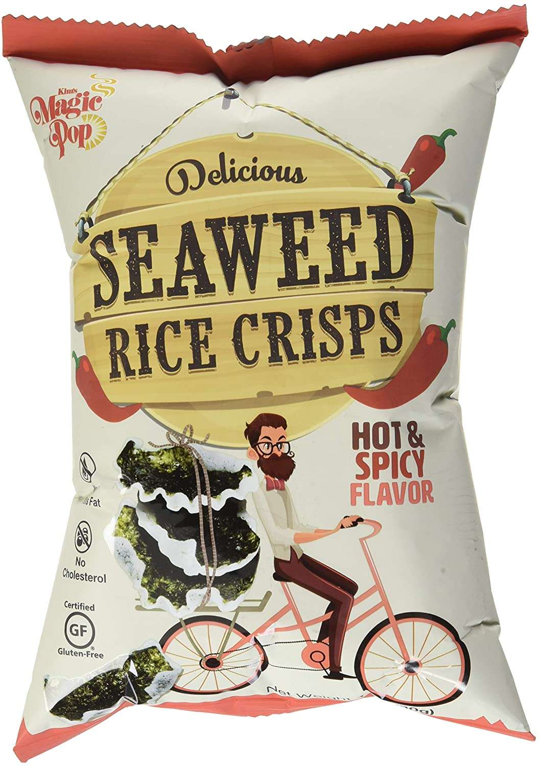 Seaweed Rice Crisps Hot&Spicy Flavor 30g Mariner Auctions