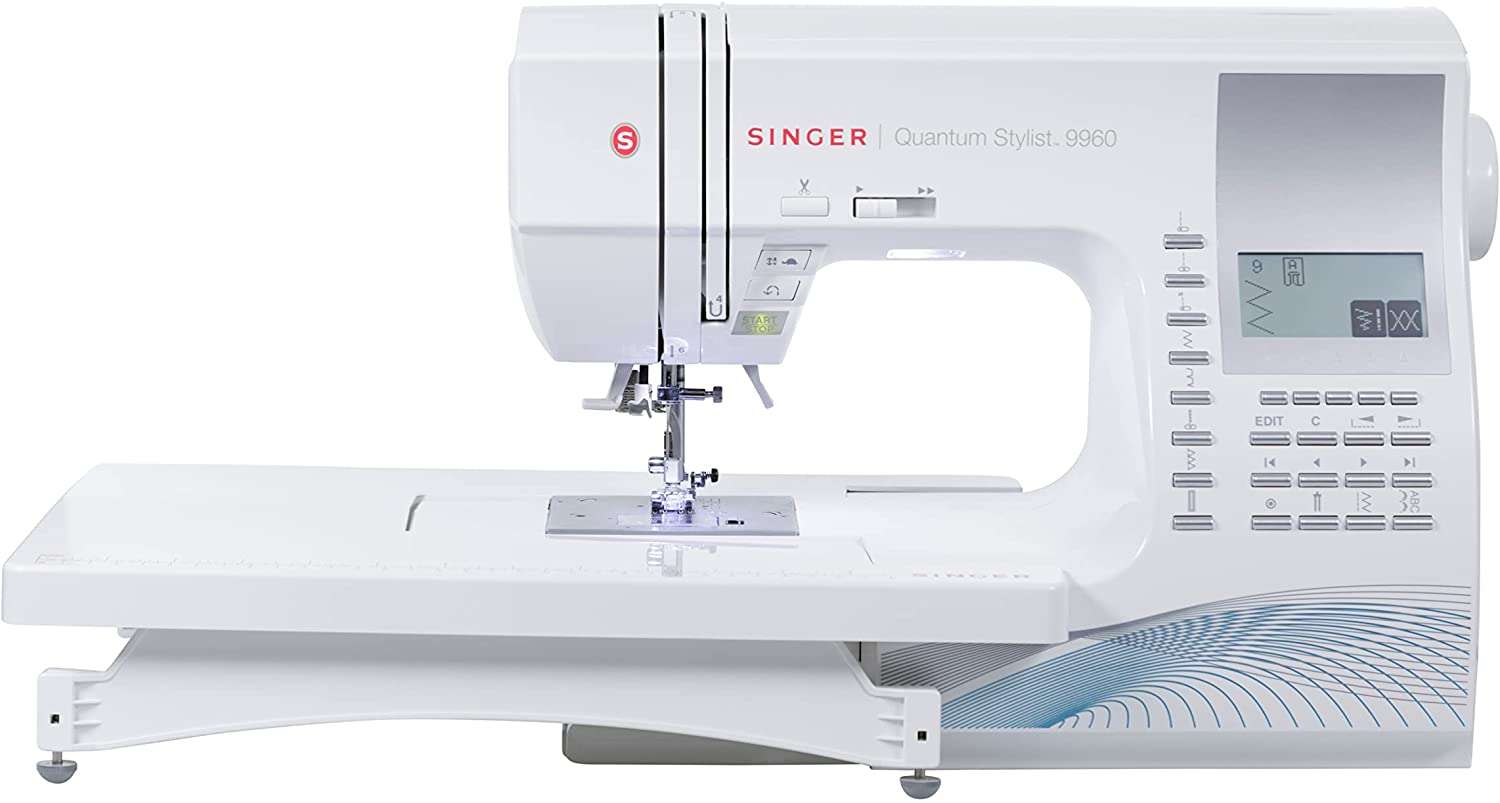 SINGER 9960 Computerized Sewing & Embroidery Machine with 600 Built in