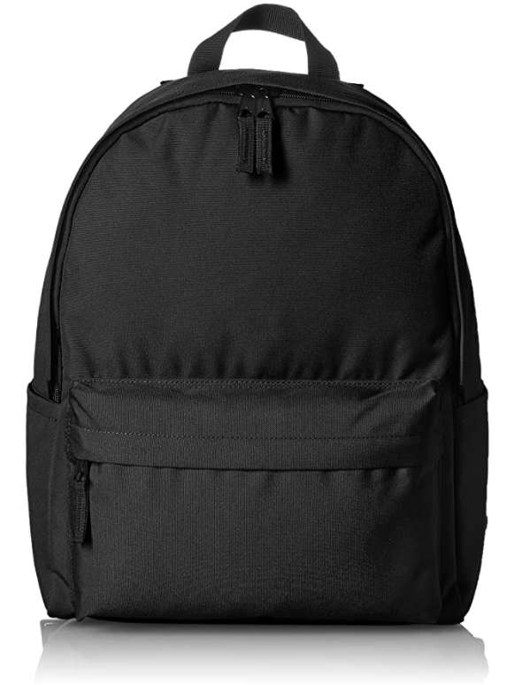 Amazonbasics Classic School Backpack Black Mariner Auctions
