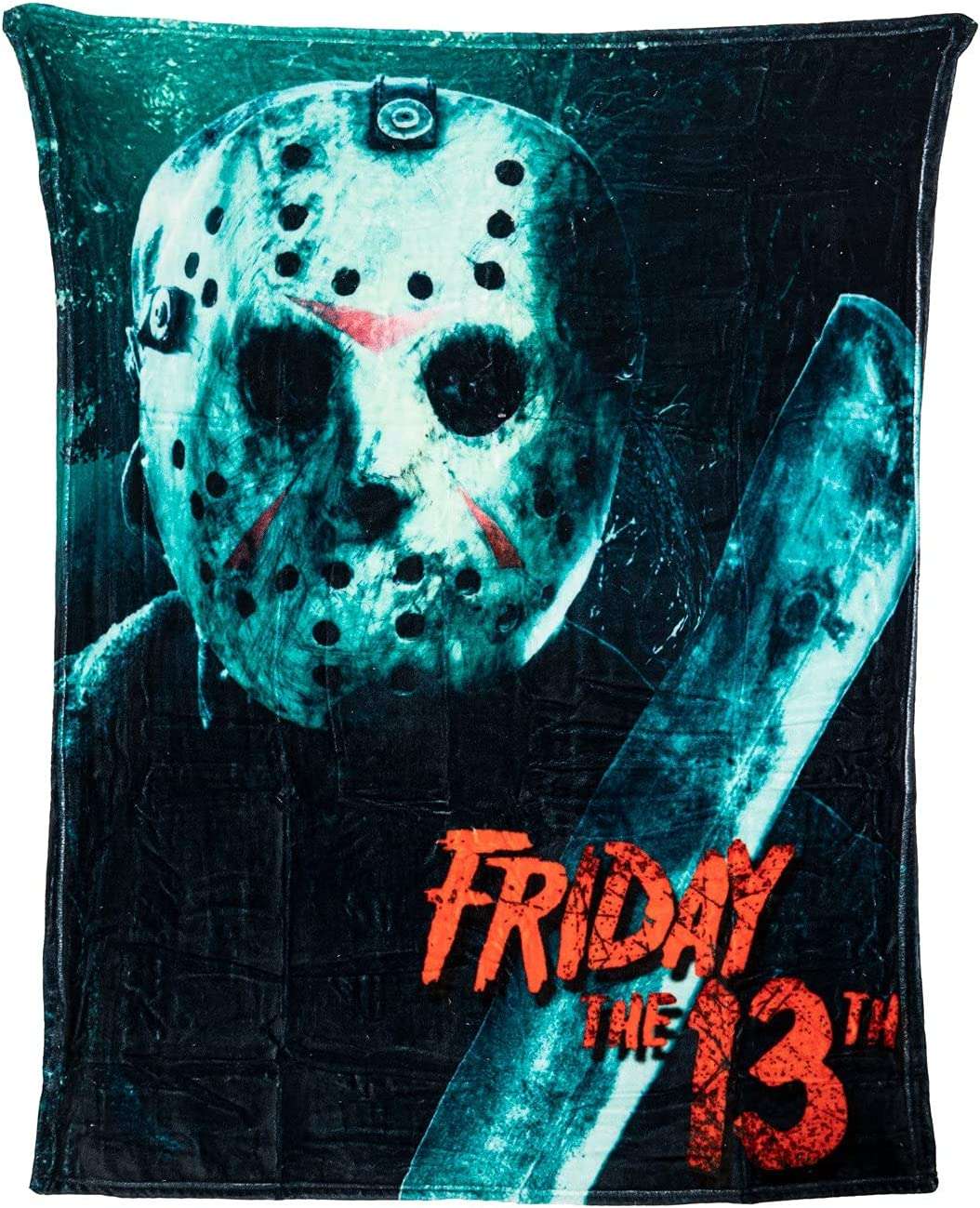 Northwest Horror 50x60 Friday The 13th Jason Voorhees Blanket Throw