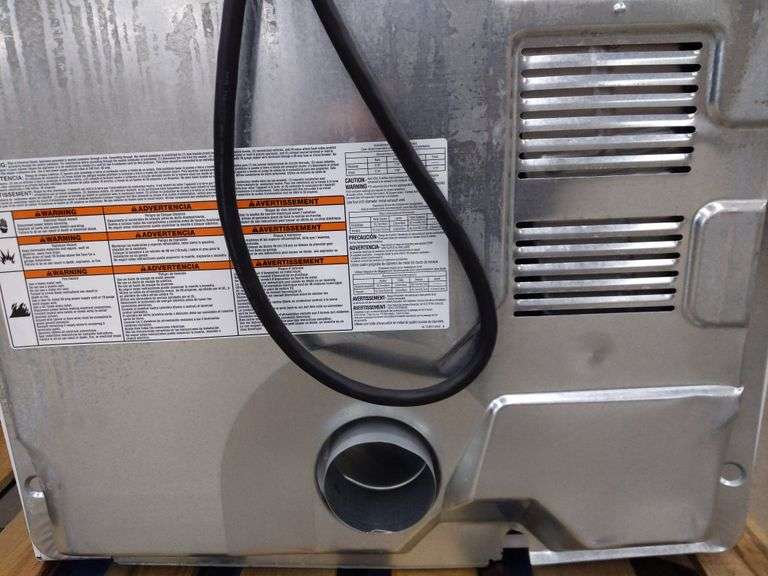 **See Note** Whirlpool YWED4850HW Dryer, 29" Width, Electric Dryer, 7.0