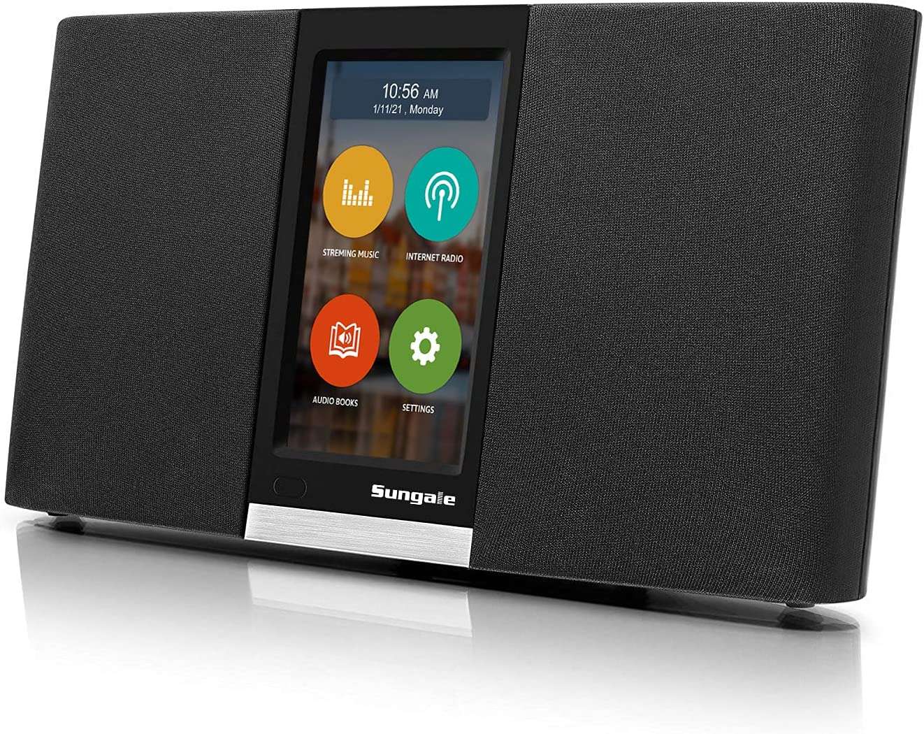 Sungale 2nd Gen WiFi Radio with 4.3" EasyOperation