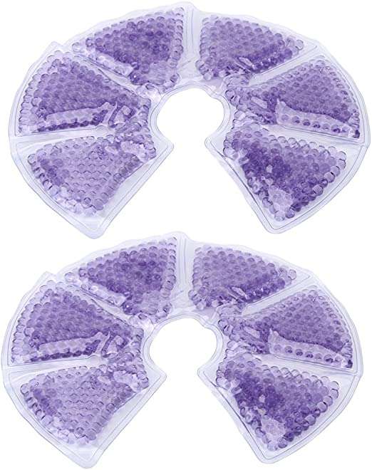 Breast Therapy Breast Pads Gel Bead Ice Pack Hot & Cold for Nursing