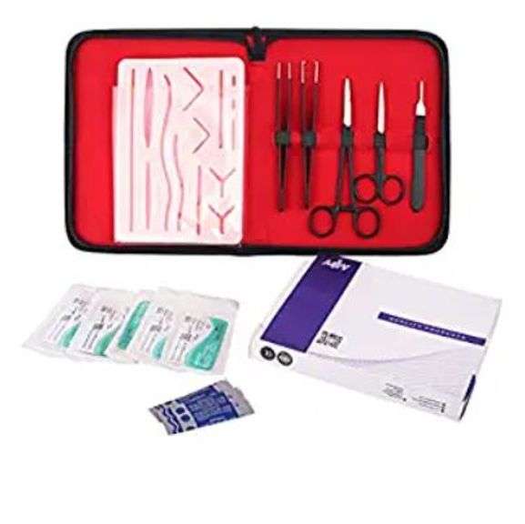MJW Surgical Suture Practice Kit for Medical Student, Complete Suture