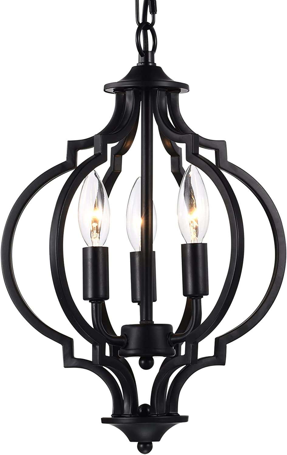 Black Chandeliers Modern Farmhouse Chandelier Small Antique Metal