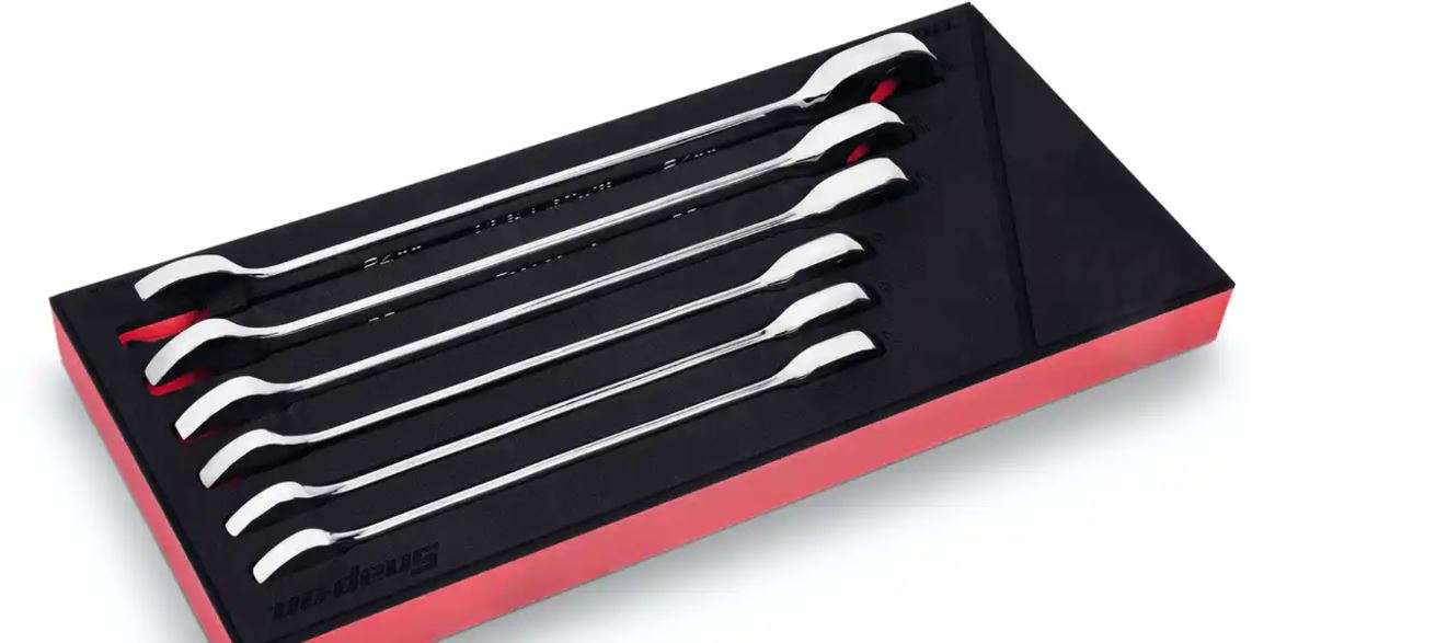 SnapOn Tools 6 pc 12Point Metric Flank Drive Plus 0° Offset Non