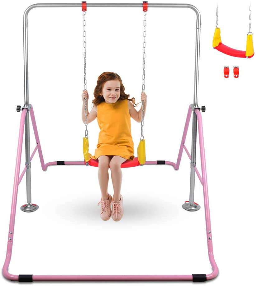 **See Note** Gymnastics Training Bar Expandable Kip Bars 4