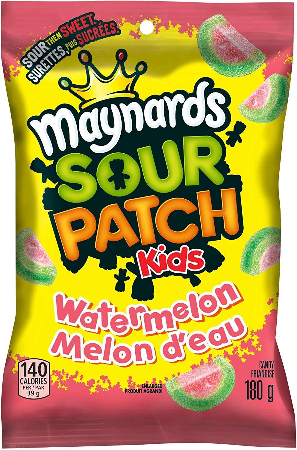 Lot of 4 Maynards Sour Patch Kids Watermelon Candy, 180 Grams (best