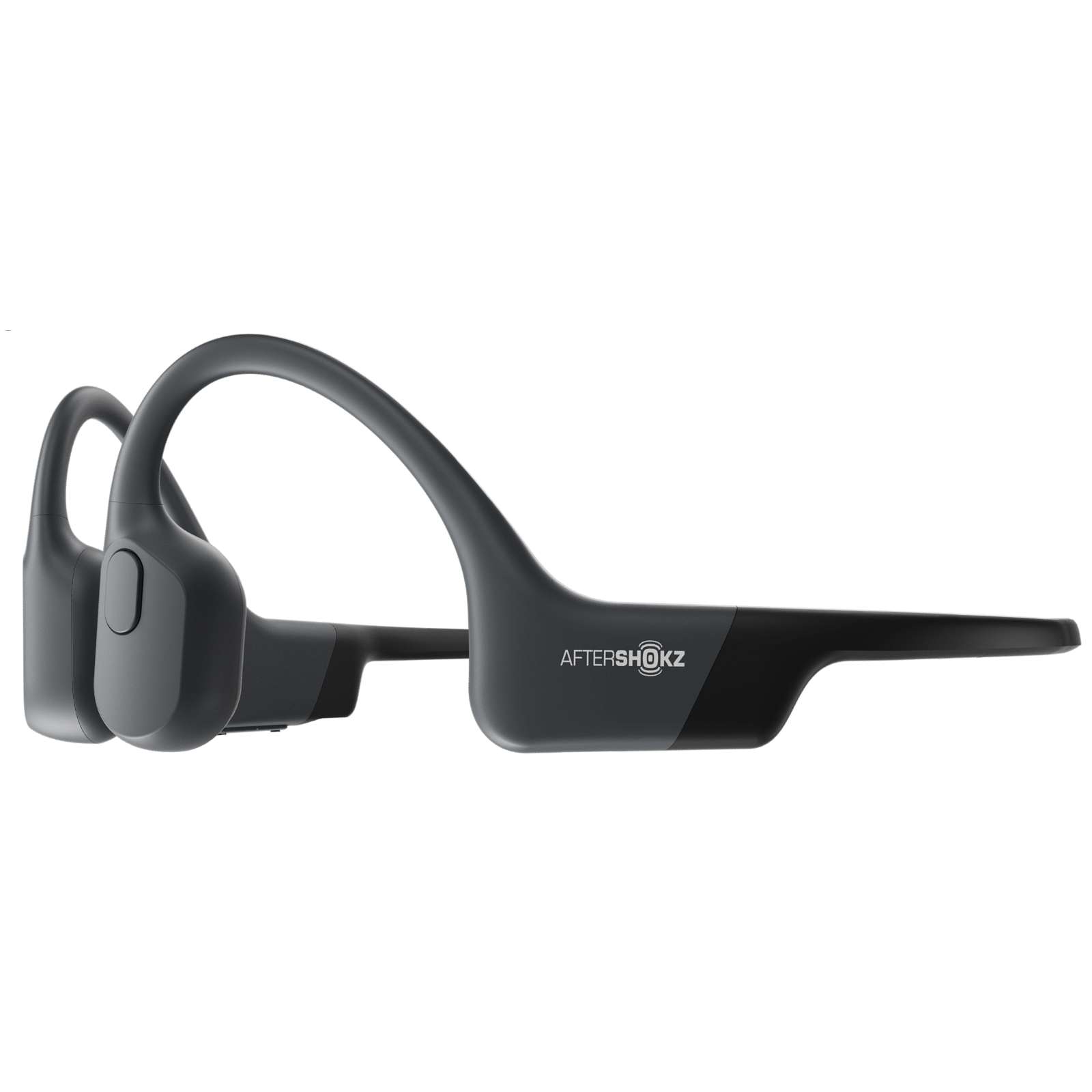Shokz Aeropex Headset Wireless Neckband Sports Bluetooth Black Grey Mariner Auctions