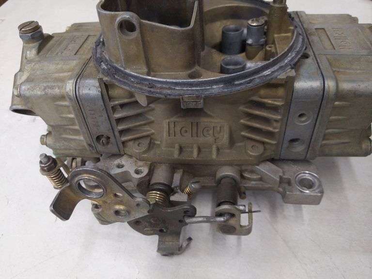 Holley 47777 650 CFM Double Pumper Carburetor Mariner Auctions