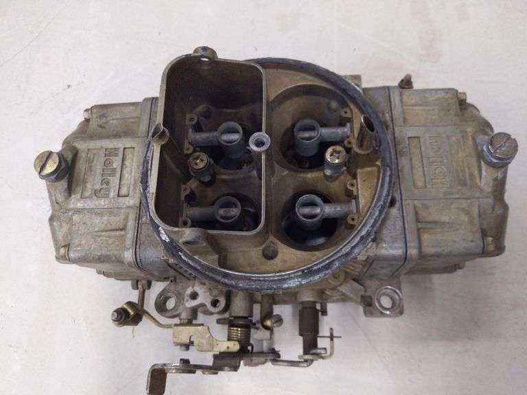 Holley 47777 650 CFM Double Pumper Carburetor Mariner Auctions