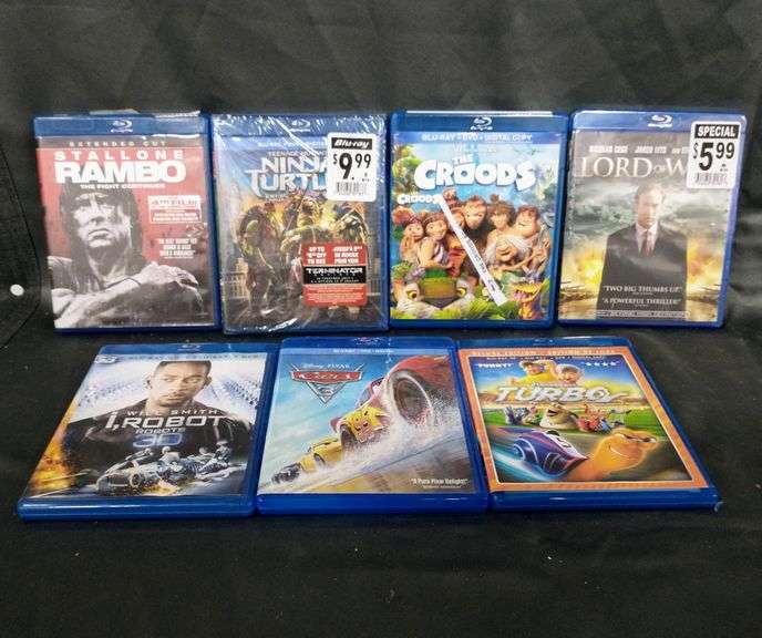 Seven BluRay DVD's (info in description) Mariner Auctions