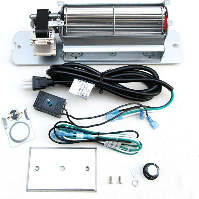 GZ550 Replacement Fireplace Blower Fan KIT for Continental, Napoleon
