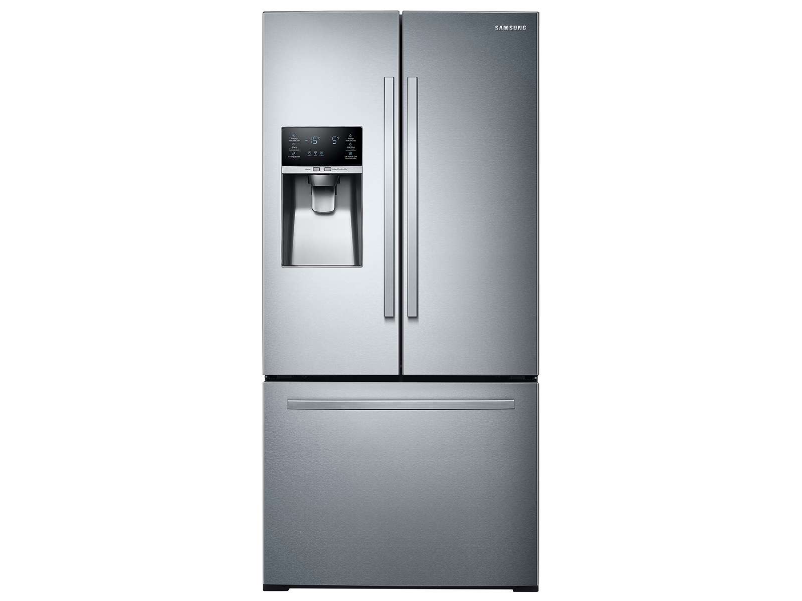 **See Note** Samsung RF26J7510SR/AA French Door Refrigerator, 33" Width, ENERGY STAR Certified