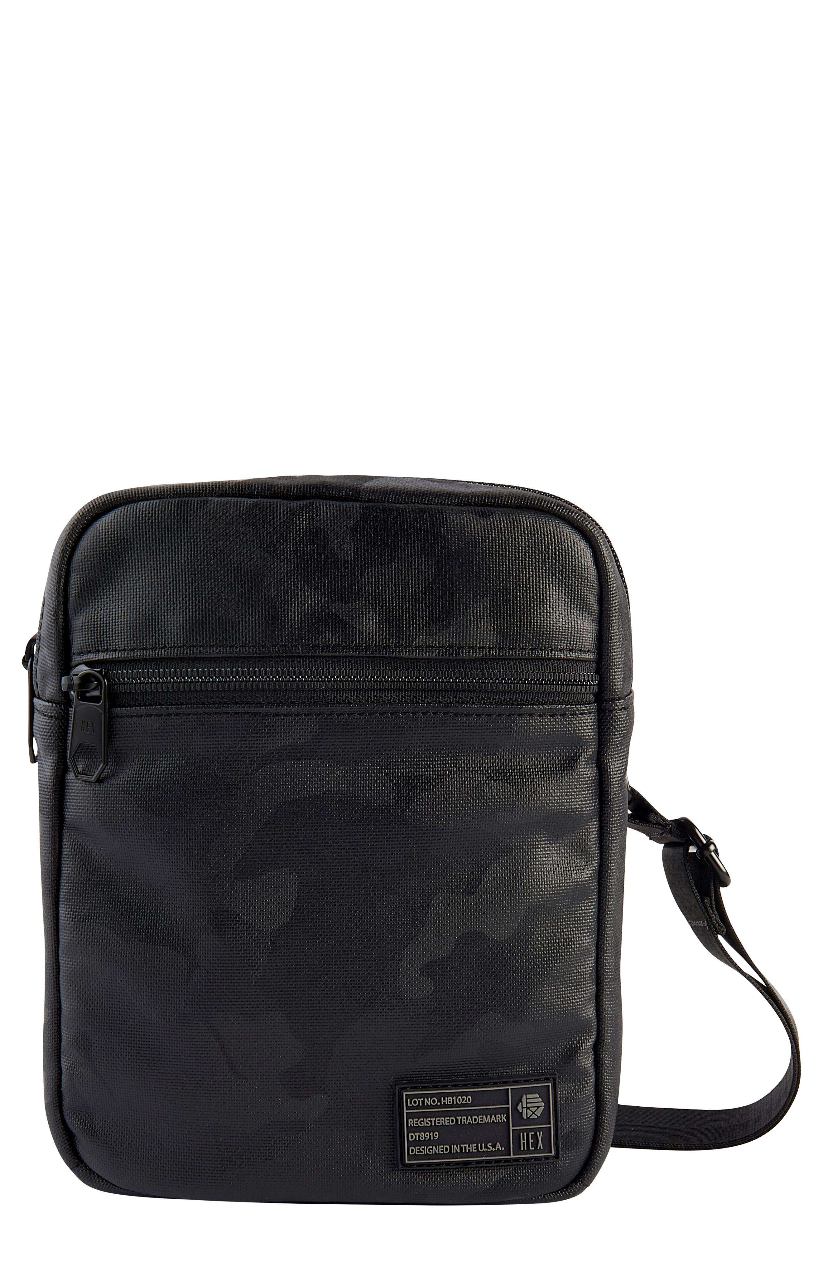 HEX Ranger Canvas Crossbody Pouch Blackout Camo Mariner Auctions