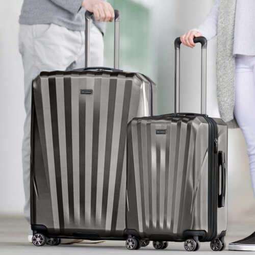 Ricardo Windsor 2Piece Hardside Luggage Set (Grey) Mariner Auctions & Liquidations Ltd.