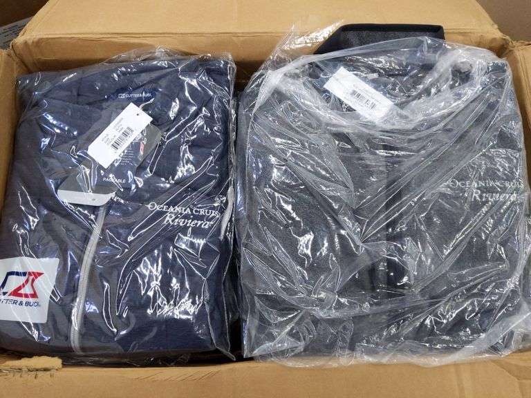 Lot Of 16 Company Branded Cutter & Buck Zipper Hoodies/Light Fleece